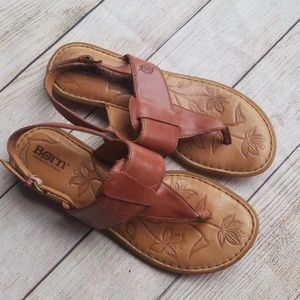 Born leather thong sandals